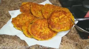 Кабачковые оладьи с капустой.