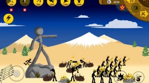 Stick War Legacy, миссия 376 ( insane, без баффов, без скинов)