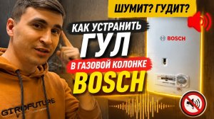 Как устранить гул в газовой колонке Бош
