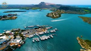 Curaçao 4K 🌊 Discover Pastel Waterfronts, Blue Bays & Relaxing Island Beauty