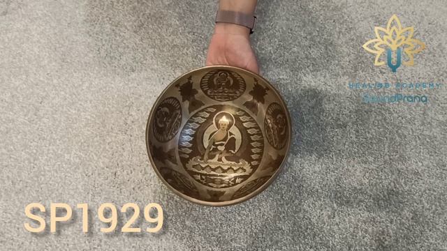 SP1929 Тибетская поющая чаша ручной работы