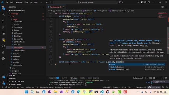 10 - Rankings Page (Job and Action Component) смотреть онлайн