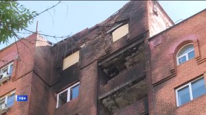 Дом на улице Гафури, пострадавший от атаки БПЛА, восстановят к 30 сентября