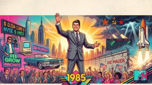 США в 1980е： Холодная война, Рейганомика и конец истории