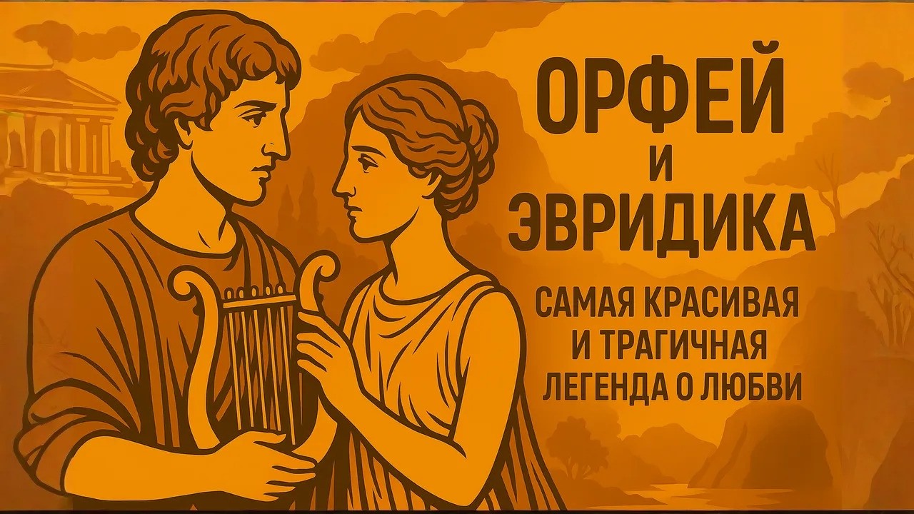 ОРФЕЙ и ЭВРИДИКА | Легенда о Роковой Ошибке | ИСТОРИЯ ДЛЯ СНА смотреть онлайн