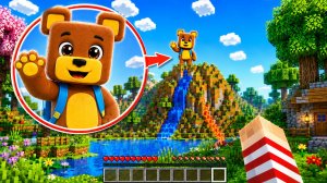 😳Я НАШЛА ШИКУ И БААРЕНА ИЗ СУПЕР МИШКА в МАЙНКРАФТ  SUPER BEAR ADVENTURE