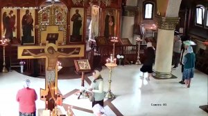 Божественная литургия.  Рождество Иоанна Крестителя. 8.00  07.07.2026г.