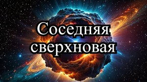 Сверхновая рядом с Солнцем что нас ждет