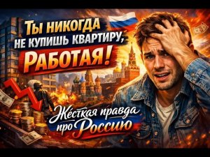 Ты никогда не купишь квартиру, работая. Жёсткая правда про Россию @КаналКалин