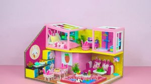 Сделай сам Миниатюра  ❤️ Строим супер милый домик из картона 😍 DIY поделки