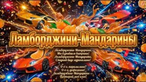🍊 Ламборджини-Мандарины | Яркий и качающий трек, который заедает в голове!
