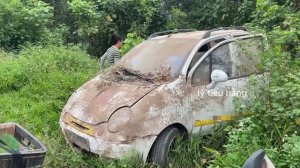 Вьетнамская девушка «нашла» и «отремонтировала» старенький Daewoo