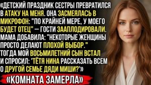 ХОТЯ БЫ У МОЕГО РЕБЁНКА ЕСТЬ ОТЕЦ» — МОЙ СЫН УСЛЫШАЛ ЭТО И ЗАДАЛ ОДИН ВОПРОС — КОМНАТА ЗАМЕРЛА!