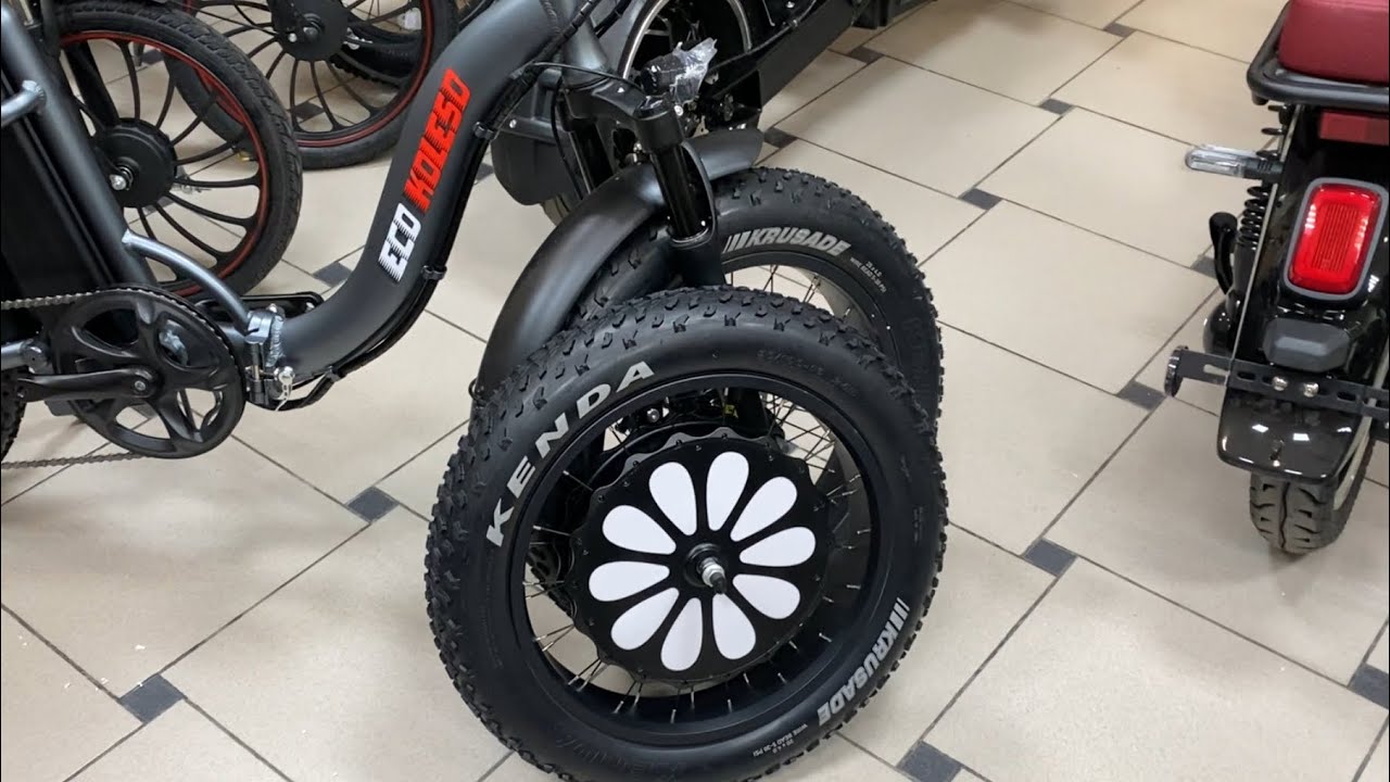 Smart Eco Koleso теперь и для фэтбайка 20x4"! Умное мотор колесо. Электрофэтбайк за 5 минут! смотреть онлайн