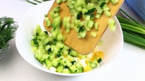 Очень Вкусный  Салат за ПЯТЬ МИНУТ «Выручалочка»