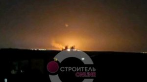 ‼️🇷🇺🏴☠️Огромный пожар в Белгороде после удара,враг ударил по газопроводу,видно из соседнего горо