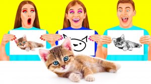 Кто лучше нарисует предмет, получит его # Сумасшедший челлендж от PaRaRa Challenge