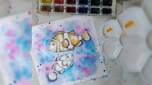 Рисунок РЫБКИ🐠🐠 Урок рисования РЫБКИ / Как нарисовать РЫБОК