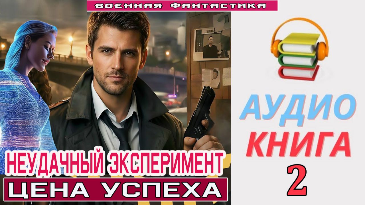 #Аудиокнига. «НЕУДАЧНЫЙ ЭКСПЕРИМЕНТ -2! Цена успеха». КНИГА 2. #Попаданцы#БоеваяФантастика.