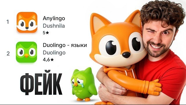 (Dushnila) Я Создал ФЕЙК Duolingo и учил юзеров ВЫДУМАННОМУ языку смотреть онлайн