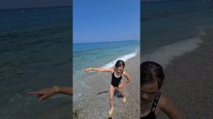 пляж с голубым флагом г.Аланья, Турция