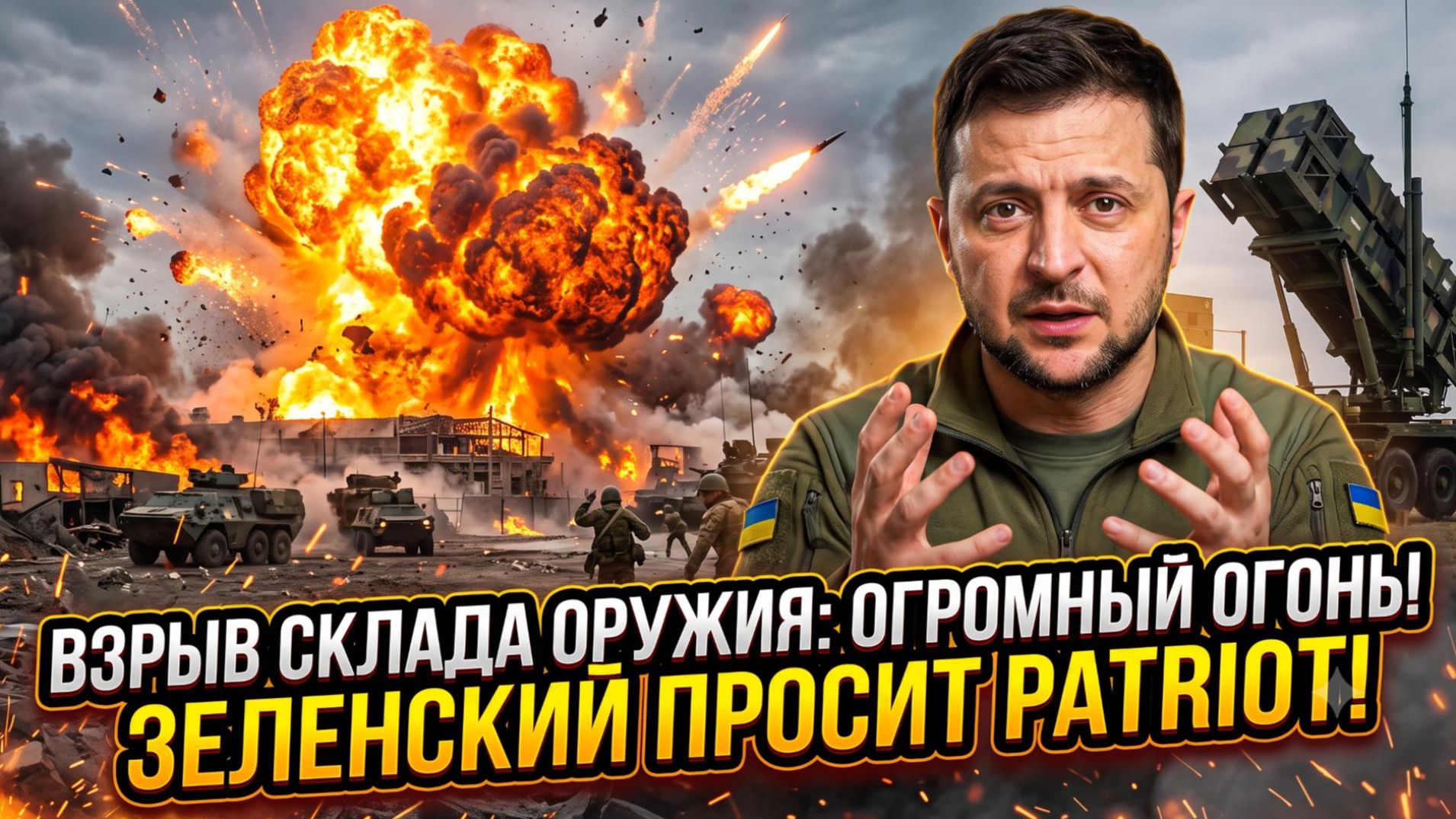 💥Меркурис | Россия уничтожила склад боеприпасов, а Зеленский в панике просит Patriot