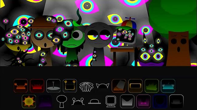 Sprunki Abstraction - A trippy mod смотреть онлайн