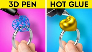 3D РУЧКА vs ГОРЯЧИЙ КЛЕЙ! НЕВЕРОЯТНЫЕ ПОДЕЛКИ НА ВСЕ СЛУЧАИ СЛУЧАЕВ
