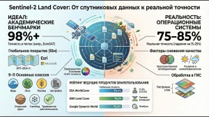 Глобальные данные землепользования: Где скачать и как подготовить растры в QGIS