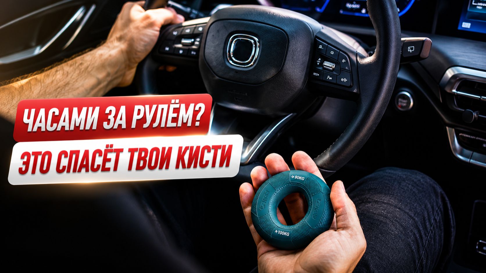 Почему устают руки за рулём и как это исправить?