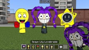 Спрунки из Lily Lovebraids [из Poppy Playtime 5] добавлены в Minecraft PE
