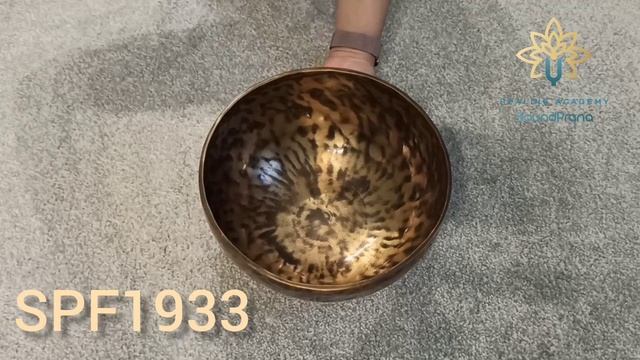 SPF1933 Тибетская поющая чаша ручной работы