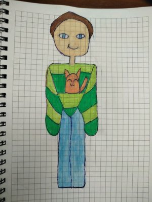 продолжаем рисовать котиков