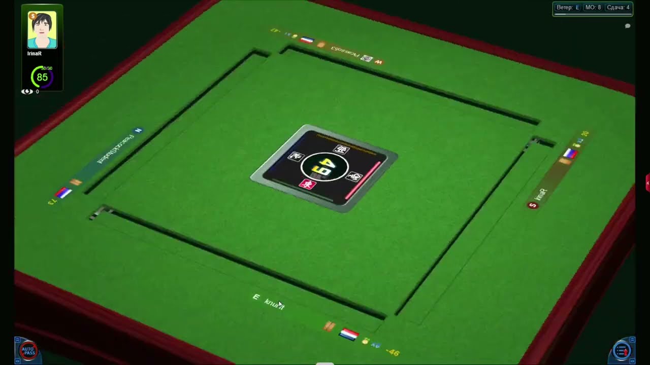 PeacockStudent. Турнир MCR All Dragons - MahjongTime. Полная игра с хорошими призами. смотреть онлайн