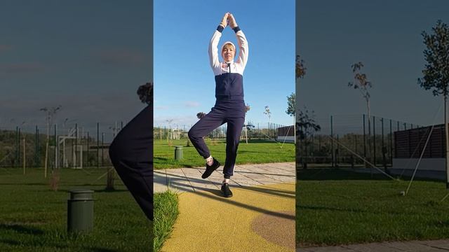Бодрое начало дня!Дыхательная и суставная гимнастика на воздухе) Здоровое утро для энергичного дня! смотреть онлайн