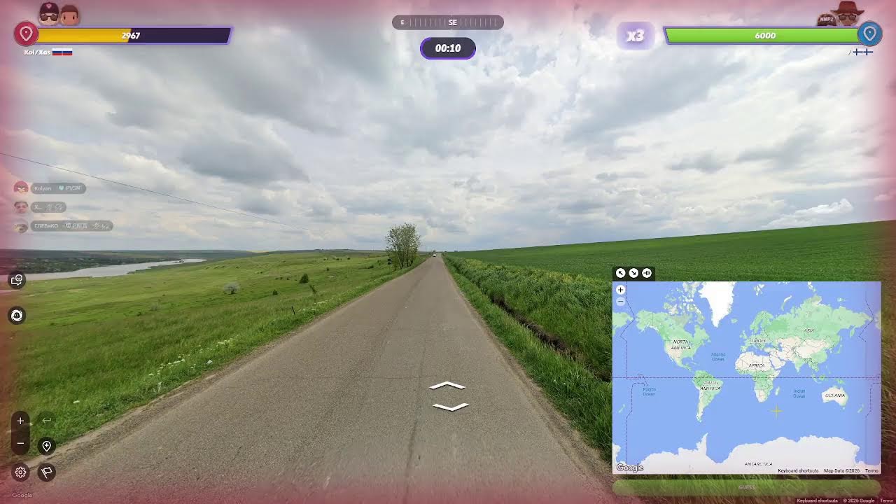 СТРИМ ПО GeoGuessr с друзьями смотреть онлайн