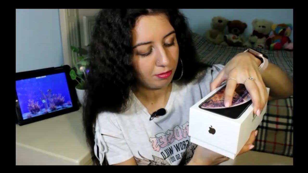 РАСПАКОВКА IPHONE XS MAX / UNPACKING IPHONE XS MAX 256 GB GOLD / Katty West смотреть онлайн