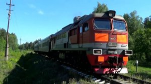 ДМ62-1769 с пригородным поездом «Владимир-Тумская».