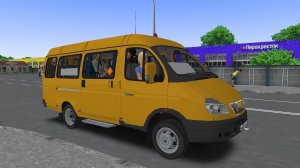 Поездка на ГАЗ-322132 по маршруту №1 по карте Мичурино 2.8
