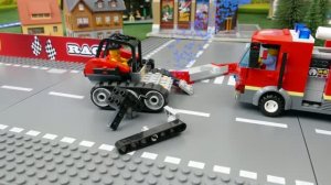 ЛЕГО Эксперементальная Полицейская машина и Трактор! 🚨🆚🚜