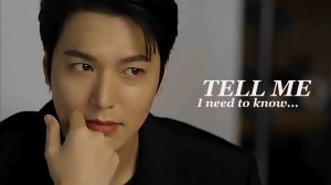이민호 Lee Min Ho - Tell Me ( I Need To Know )