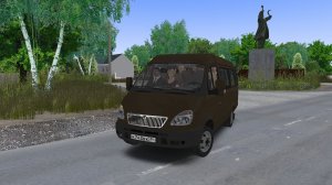 Поездка на ГАЗ-322100 по маршруту №257 по карте Мичурино 2.8