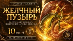 ЖЕЛЧНЫЙ ПУЗЫРЬ БУДЕТ РАБОТАТЬ ИНАЧЕ. 10 минут рейки восстановление работы