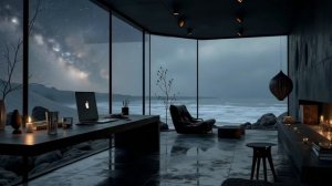 Deep Work Playlist for Focus & Productivity ｜ Ambient Study Music Ocean Night