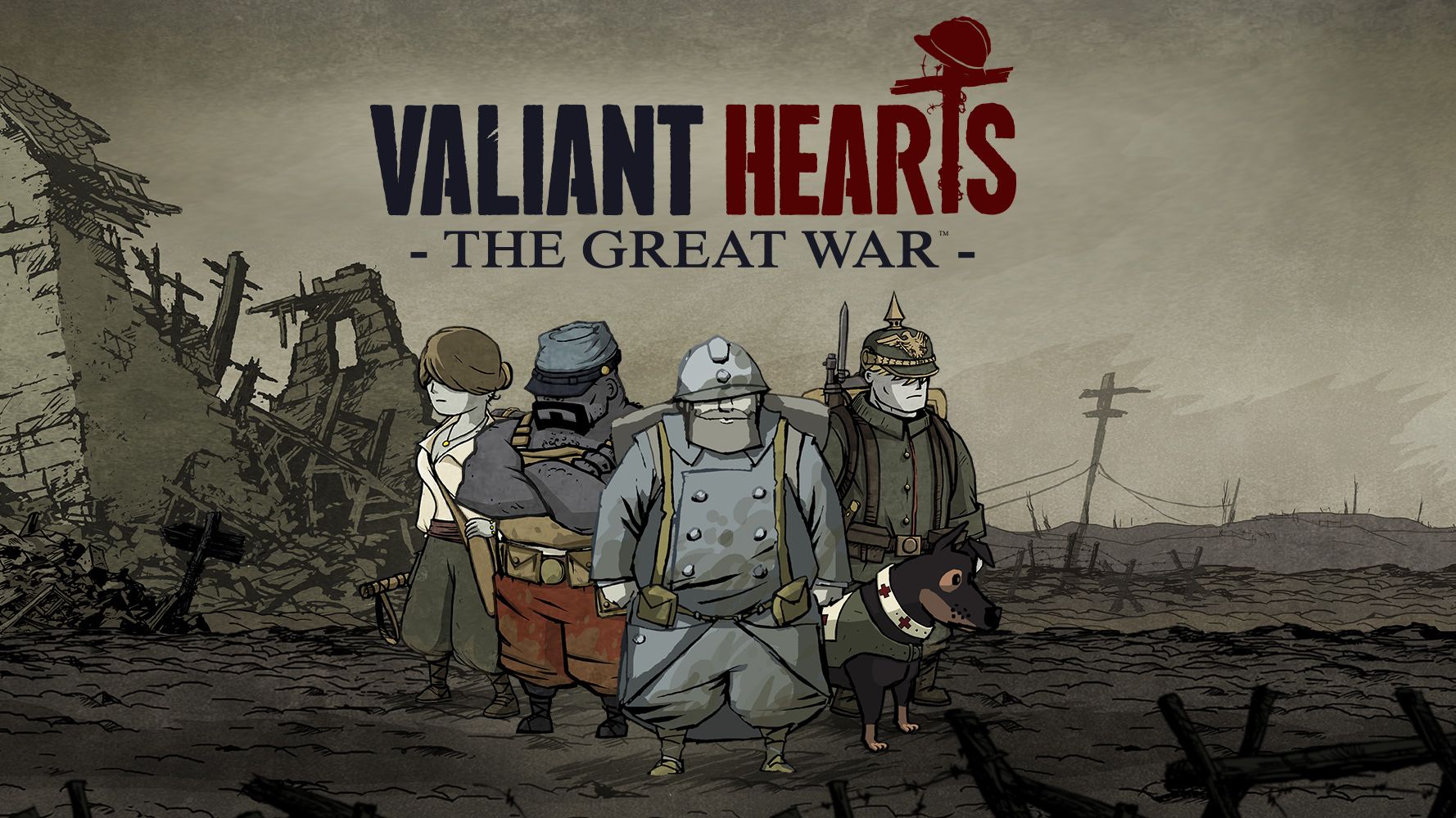 Valiant Hearts - The Great War Прохождение #1 смотреть онлайн