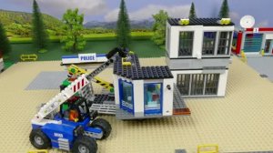 Строительные машины строят ЛЕГО УЧАСТОК! 🏗️🚨