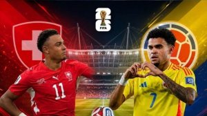 Швейцария - Колумбия. Обзор матча. 1/8 Финала. (Fifa Version)