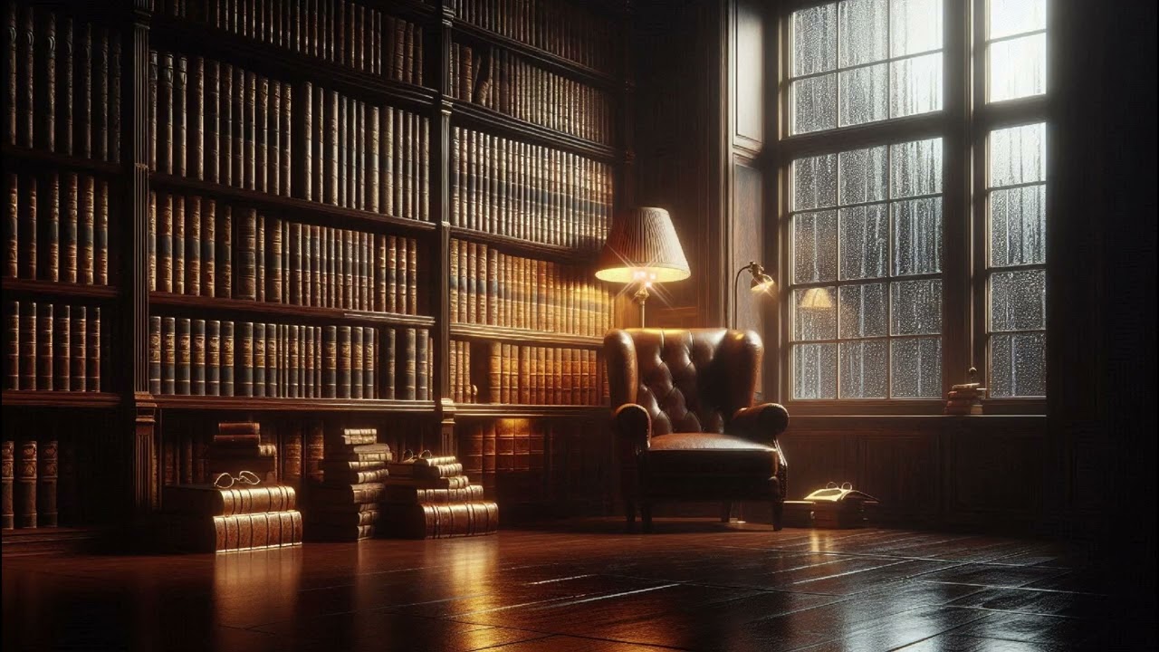 Rainy Library ✨ Deep Study & Reading Focus | Дождливая библиотека: Музыка для учебы и успеха смотреть онлайн