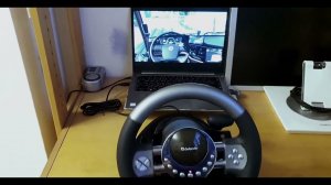 Апгрейд бюджетного игрового руля до 900 градусов. Мой вариант.