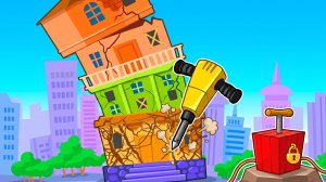 Builder Game | Развивающая игра для детей | Смотреть геймплей 39-43 уровень
